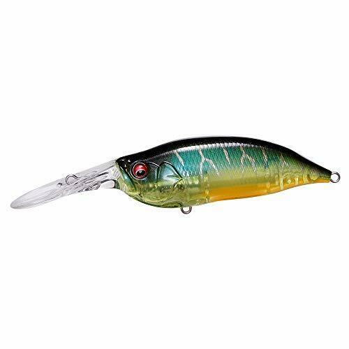Megabass lure IXI SHAD TYPE-3 clear hot tiger NEW from Japan_1