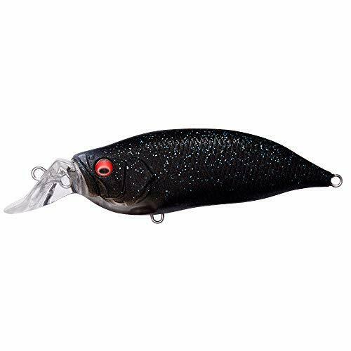 Megabass lure IXI SHAD TYPE-R black hole NEW from Japan_1