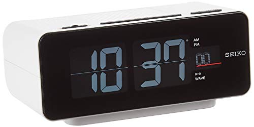 SEIKO C3 DL213W Digital Flip alarm clock White New Unopened Vintage style_1