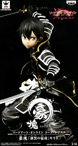 Banpresto Sword Art Online Code Register GOKAI Jet Black Tiger Kirito Figure NEW_1
