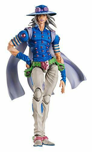 Super Action Statue Steel Ball Run Gyro Zeppeli Second Figure New from Japan_1