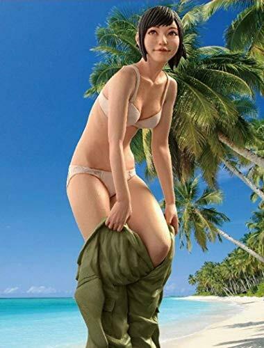Brick Works Maschinen Krieger Training Girl Summer 1/20 Resin cast kit MUS-27-SU_3