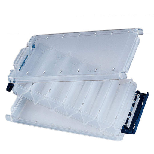 MEIHO Double Layer Bait Tackle Box Plastic Clear Reversible 120 ‎796014472 NEW_1