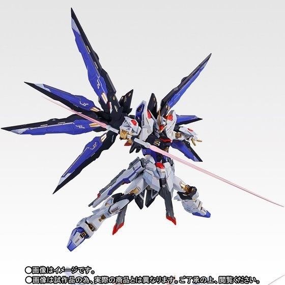 METAL BUILD ZGMF-X20A STRIKE FREEDOM GUNDAM SOUL BLUE Ver Figure BANDAI NEW_3