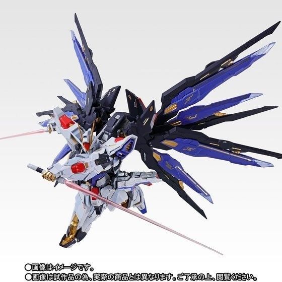 METAL BUILD ZGMF-X20A STRIKE FREEDOM GUNDAM SOUL BLUE Ver Figure BANDAI NEW_5