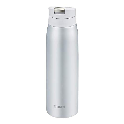 Tiger Mug Bottle Silver 600 ml Sahara MCX-A601-ST Stainless (6.9x6.9x24.6cm) NEW_1