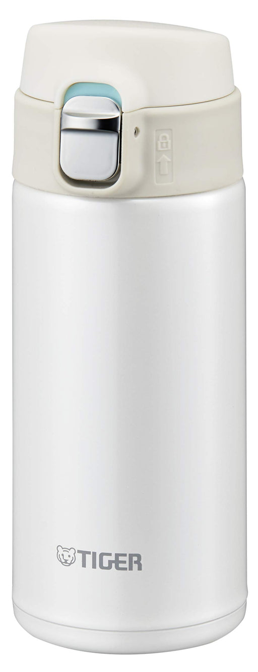 TIGER Thermos Mug Bottle One Push Open Cream White 360ml MMJ-A361-WM Stainless_1