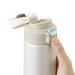 TIGER Thermos Mug Bottle One Push Open Cream White 360ml MMJ-A361-WM Stainless_3