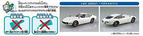 Aoshima 1/32 The Snap Kit Series Toyota 2000GT Pegasus White Painted kit  NEW_9