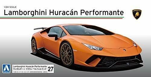 Aoshima 1/24 Lamborghini Huracan Performante Plastic Model Kit NEW from Japan_8