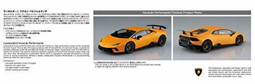 Aoshima 1/24 Lamborghini Huracan Performante Plastic Model Kit NEW from Japan_9