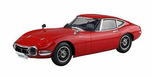 Aoshima Toyota 2000GT Solar Red 1/32 Scale plastic model  NEW from Japan_1