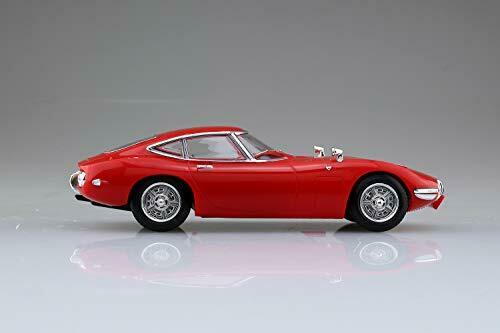 Aoshima Toyota 2000GT Solar Red 1/32 Scale plastic model  NEW from Japan_4