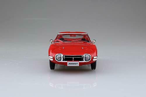 Aoshima Toyota 2000GT Solar Red 1/32 Scale plastic model  NEW from Japan_5