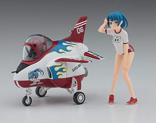 Hasegawa 1/20 Egg Girls Collection No.06 'Sara Mayuki' w/T-4 Plastic Model Kit_4