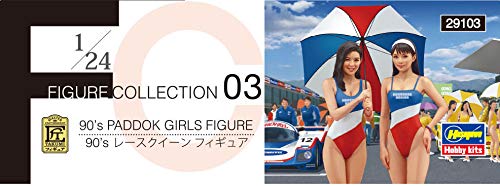 Hasegawa 1/24 90's Race Queen Figure Plastic Model Kit FC03 70mm NEW from Japan_6