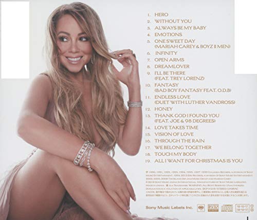 Mariah Carey Japan Best Limited Edition Blu-spec CD2 CD Handkerchief SICP-31218_2