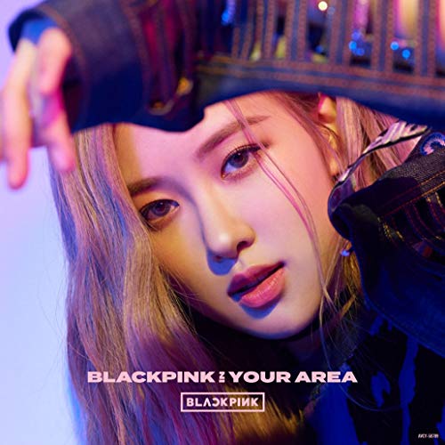 BLACKPINK IN YOUR AREA First Limited Edition ROSE Ver. CD Sticker AVCY-58789 NEW_1