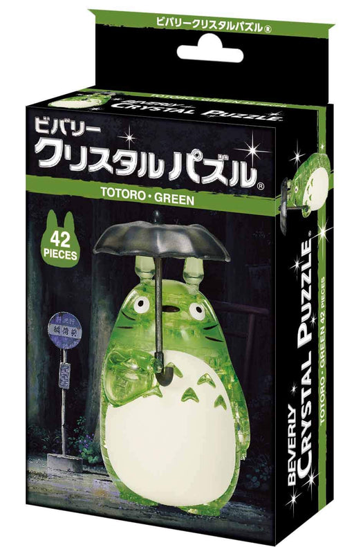 Beverly 42 Piece Crystal Puzzle Totoro Green ‎50237 Clear Color Plastic Puzzle_2