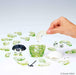 Beverly 42 Piece Crystal Puzzle Totoro Green ‎50237 Clear Color Plastic Puzzle_3
