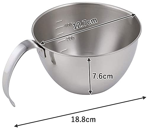 Shimomura Corporate Sales Bowl Firmly Hold Preparation Stainless Steel 750ml NEW_3