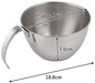 Shimomura Corporate Sales Bowl Firmly Hold Preparation Stainless Steel 750ml NEW_3