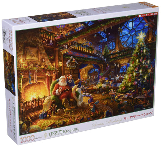 Beverly Jigsaw Puzzle 31-489 Thomas Kinkade Santa Workshop 49x72cm 1000 Pieces_1