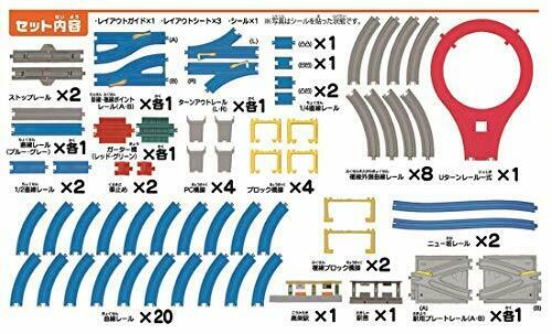 Takara Tomy Plarail Let the Train go ! Recombination Action DX Rail Set NEW_2