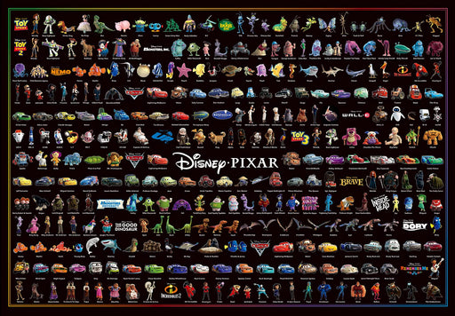 1000 Piece Jigsaw Puzzle Disney/Pixar Character Collection 51x73.5cm ‎D-1000-036_1