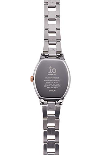 ORIENT Watch io LIGHTCHARGE RN-WG0010A Solar Women's Stainless Steel Silver NEW_3