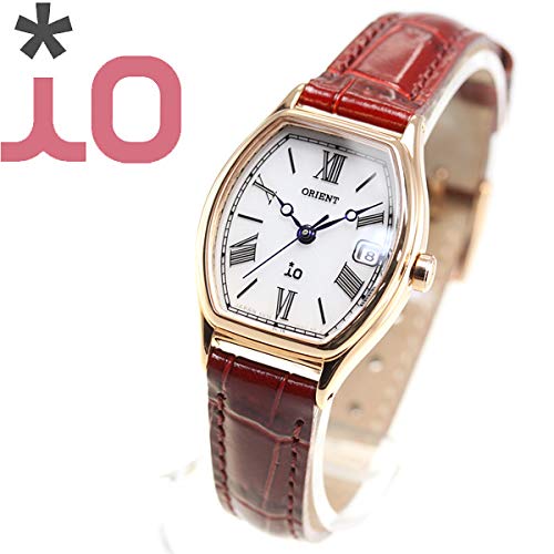 ORIENT Watch io LIGHTCHARGE RN-WG0014S Solar Women's Brown Leather Band NEW_2