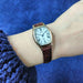 ORIENT Watch io LIGHTCHARGE RN-WG0013S Solar Women's Brown Leather Band NEW_4