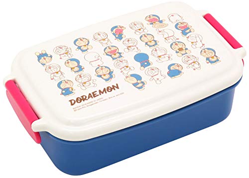 OSK Doraemon 500ml Bento Lunch Box Blue White PL-1R NEW from Japan_1