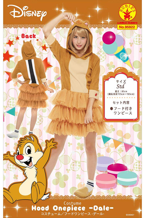 Disney Chip & Dale Dale dress costume ladies 155cm-165cm RUBIE'S JAPAN 95922 NEW_4