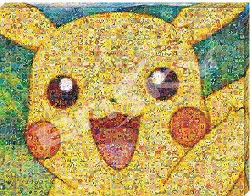 Pokemon Art Board Jigsaw Puzzle Pokemon mosaic art Pikachu 366 piece ‎ATB-01 NEW_1
