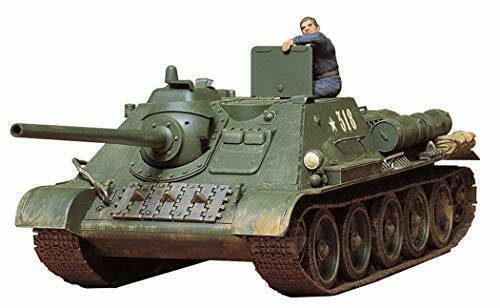 Tamiya Russian Tank(Military) Destroyer SU-85 Plastic Model Kit NEW from Japan_1