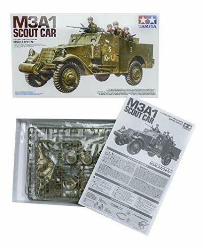Tamiya M3A1 Scout Car Plastic Model Kit NEW from Japan_2
