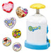 Can badge good! Plus! Heart set Badge/Button Makers Crafting Tools Bandai NEW_1