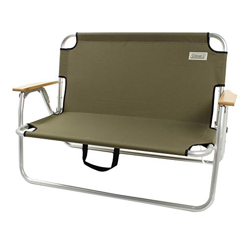 Coleman Relax Folding Bench olive 3.8kg (58D x 108W x 67H cm) 2000033807 NEW_1