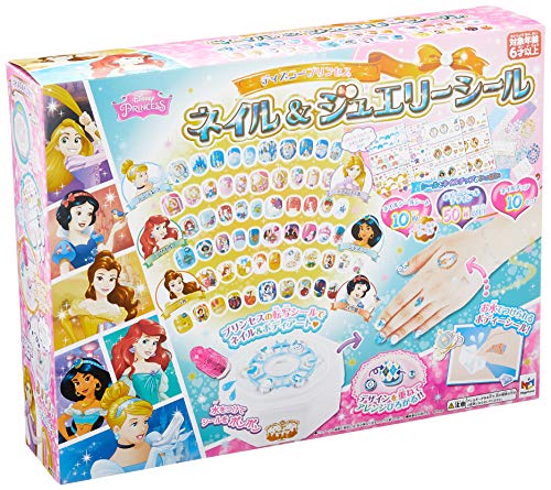MegaHouse Disney Princess Nail & jewelry seal for Kids NEW from Japan_1