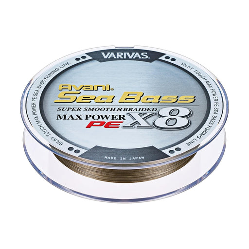VARIVAS Avani Sea Bass Max Power PE x8 Status Gold #1.5 150m 28.6lb Fishing Line_1
