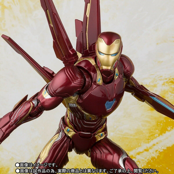 S.H.Figuarts Avengers Infinity War IRON MAN MARK 50 NANO WEAPON SET BANDAI NEW_2