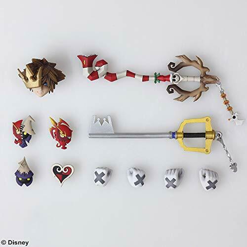 Square Enix Kingdom Hearts II Bring Arts Sora Halloween Town Ver. Figure_2