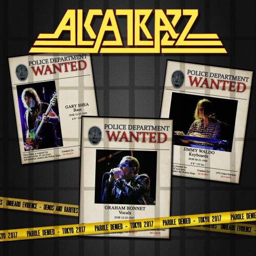 2018 JAPAN 2CD + DVD ALCATRAZZ PAROLE DENIED TOKYO 2017 w/ Bonus Track KIZC-497_1