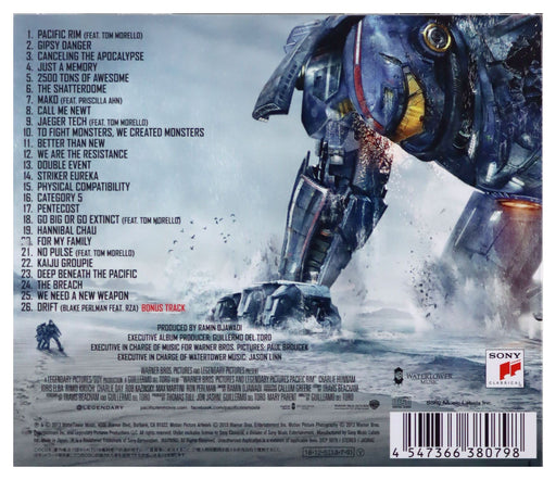[CD] Pacific Rim Original Soundtrack Limited Edition Ramin Djawadi SICP-5979 NEW_2