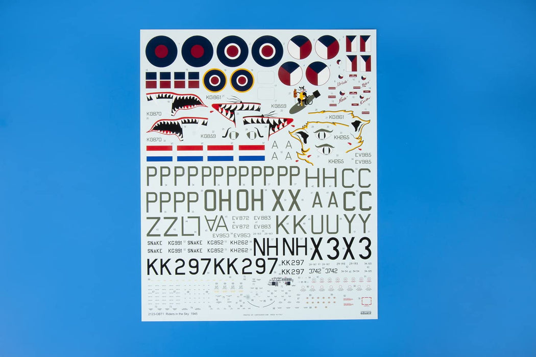 Eduard 1/72 Limited Edition Riders in the Sky 1945 Plastic Model kit EDK2123 NEW_9