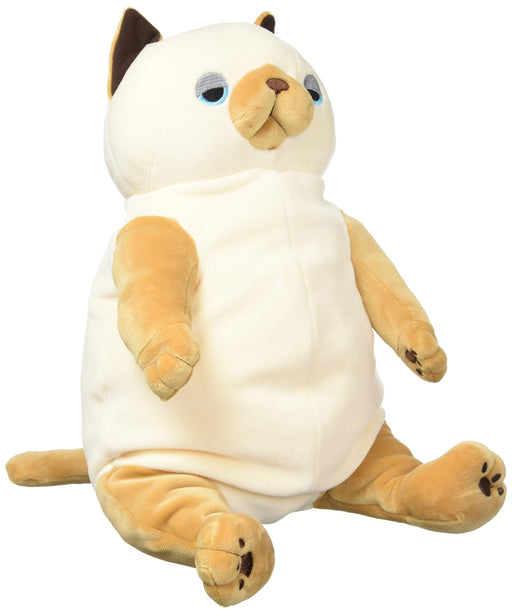 Shinada Global MONE-0350S Plush Doll Mochi Neko Siamese L H30cm Plastic NEW_1
