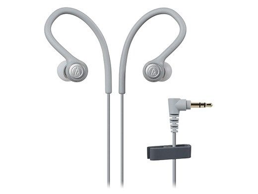 audio-technica ATH-SPORT10 SONICSPORT In-Ear Headphones Gray NEW from Japan_1