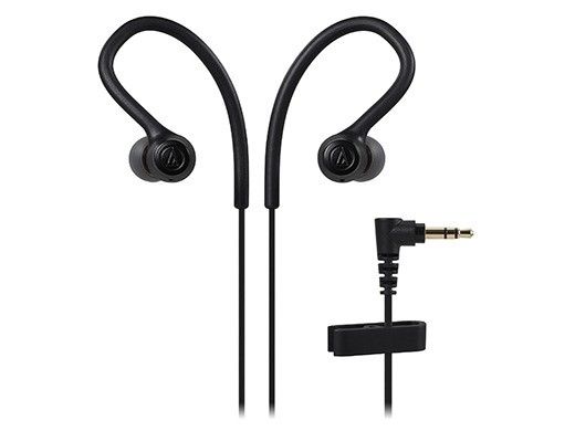 audio-technica ATH-SPORT10 SONICSPORT In-Ear Headphones Black NEW from Japan_1