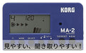 KORG Digital Metronome MA-2 Digital Blue Black MA2-BLBK Brass band, orchestra_2